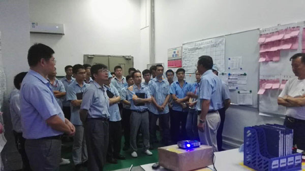 華陽(yáng)精機(jī)TPM改善周總結(jié)會(huì)議 華陽(yáng)精機(jī)TPM改善周總結(jié)會(huì)議