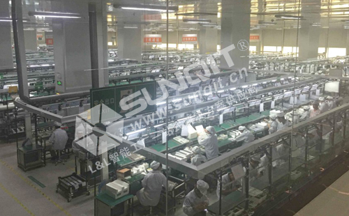 武漢某電腦企業(yè)柔性生產(chǎn)線案例 武漢某電腦企業(yè)柔性生產(chǎn)線案例