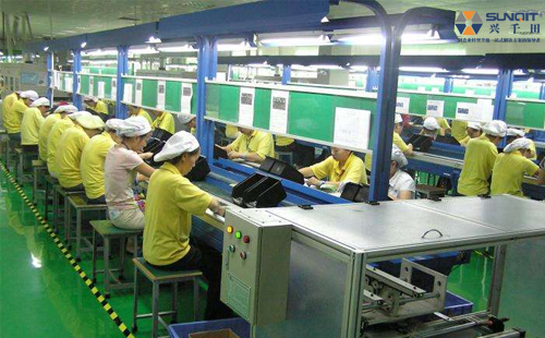 車(chē)間生產(chǎn)線