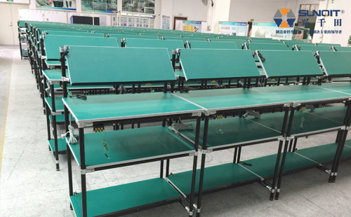 精益管工作臺(tái)如何做到防靜電？