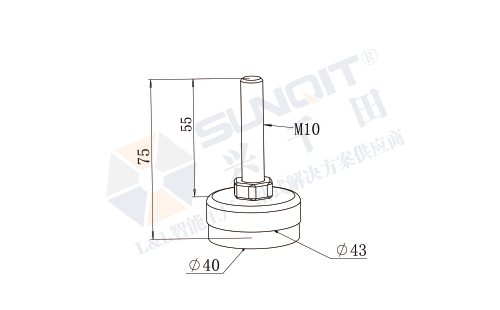 金屬防滑腳杯下座,精益管配件 金屬防滑腳杯下座,精益管配件