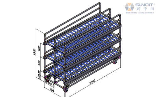 精益管貨架|線棒貨架設(shè)計(jì)方案 精益管貨架|線棒貨架設(shè)計(jì)方案