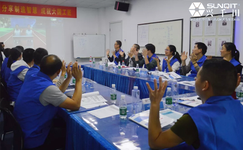 80屆低成本智能自働化技能實操班圓滿落幕. 80屆低成本智能自働化技能實操班圓滿落幕.