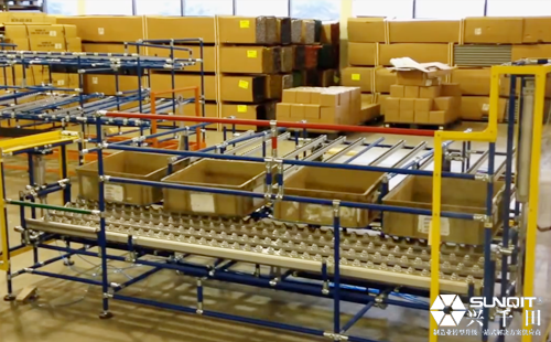 多庫(kù)位先進(jìn)先出貨架 LCIA如此神奇！