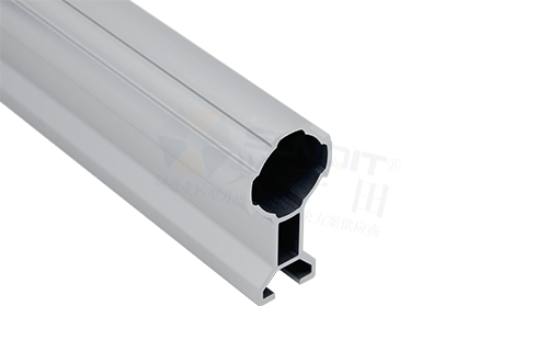 帶T型槽鋁管實拍圖 帶T型槽鋁管實拍圖