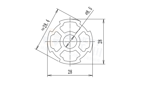 加強精益管尺寸圖 加強精益管尺寸圖