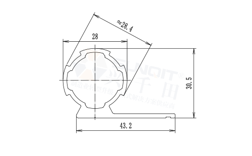 單邊精益管尺寸圖 單邊精益管尺寸圖