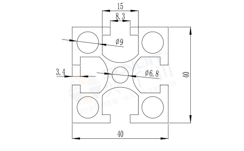 4040國標型材A 4040國標型材A