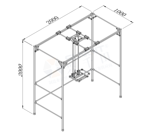 XYZ工作臺(tái)圖紙 XYZ工作臺(tái)圖紙