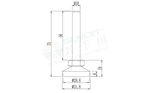 塑膠地腳A 塑膠地腳A