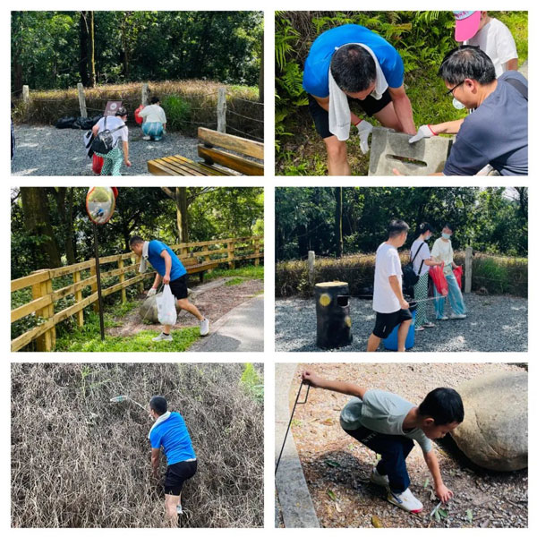 陽臺山愛護(hù)環(huán)境公益活動