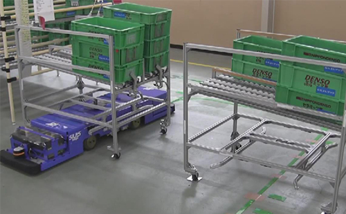 雙向AGV對(duì)接物料架 雙向AGV對(duì)接物料架