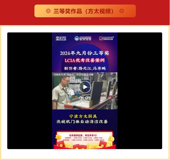 9月份優(yōu)秀LCIA視頻大賽 | 總獲獎(jiǎng)名單公布啦6 9月份優(yōu)秀LCIA視頻大賽 | 總獲獎(jiǎng)名單公布啦6